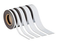 Magneetband MAUL beschrijf- wisbaar 10mx30mmx1mm wit
