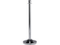 Afzetpaal Securit 100cm met voet chroom