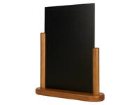 Krijtbord Securit 323x270x71mm teak hout
