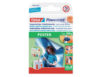 Kleefstrips tesa Powerstrips® poster dubbelzijdig 20 stuks blister 20 stuks