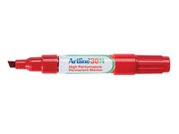 Viltstift Artline 30 schuin 2-5mm rood