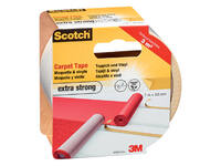 Plakband Scotch tapijt 50mmx7m dubbelzijdig extra strong