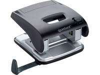 Perforator Quantore luxe 2-gaats 20vel zwart