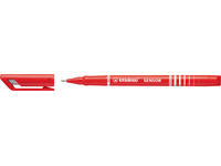 Fineliner STABILO Sensor 189/40 fijn rood