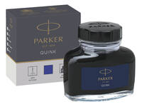 Vulpeninkt Parker Quink permanent 57ml blauw