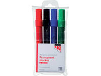 Permanent marker Quantore rond 1-1.5mm assorti 4 stuks