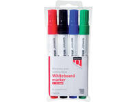 Whiteboardmarker Quantore rond 1-1.5mm 4 stuks assorti