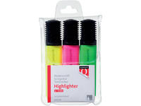 Markeerstift Quantore assorti etui à 3 kleuren