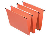 Hangmap Esselte Orgarex dual verticaal 345x245x30mm oranje