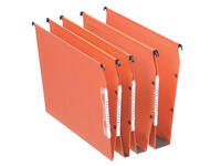 Hangmap Esselte Orgarex dual lateraal 345x275x30mm oranje