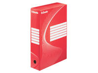 Archiefdoos Esselte Boxycolor  80mm 352x250mm rood