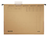 Hangmap Leitz Alpha A4 met balg 348x260mm natuurbruin