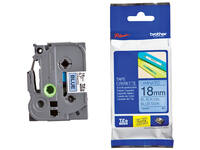 Labeltape Brother P-touch TZe-541 standaard 18mm zwart op blauw