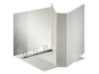 Presentatieringband Esselte panorama A4 maxi 4-rings D-mechaniek 60mm wit
