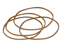 Elastiek Standard Rubber Bands 18 80x1.5mm 10kg 33300 stuks bruin