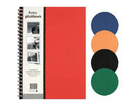 Plakboek Papyrus 215x160mm 40 vel assorti