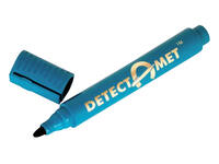 Permanent marker detectie Detectamet rond blauw