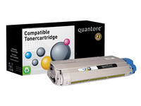 Toner Quantore alternatief tbv Oki 44318605 geel
