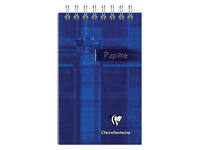 Notitieboek Clairefontaine Puptire 75x120mm spiraal lijn
