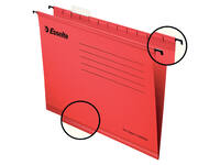 Hangmap Esselte Classic folio V-bodem 382x240mm rood