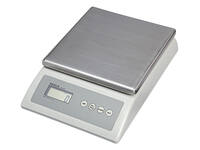 Pakketweger MAUL Count 10kg metalen plateau 17x17.5cm 220V + batterij grijs