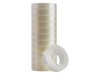 Plakband Quantore 12mmx33m transparant