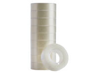 Plakband Quantore 15mmx33m transparant
