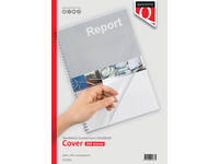Voorblad Quantore A4 PVC 200 micron transparant 100 stuks