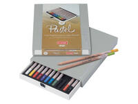 Pastelpotlood Bruynzeel Design met luxe bewaardoos assorti 12 stuks