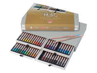 Pastelpotlood Bruynzeel Design met luxe bewaardoos assorti 48 stuks
