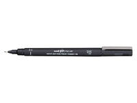 Fineliner Uni-ball Pin 0.4mm zwart
