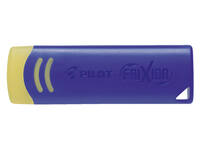Gum Pilot  friXion geel met blauwe houder