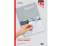 Voorblad Quantore A4 PVC 300 micron transparant 100 stuks