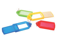 Sleutellabel Pavo met schuifelement assorti 15 stuks