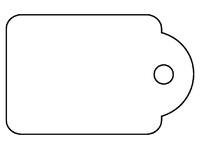 Label Apli karton nr 383 7x19mm wit 1000 stuks