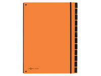 Sorteermap Pagna Trend A4 12 tabs oranje