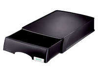 Brievenbak Leitz Plus met lade A4 maxi zwart