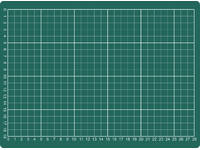 Snijmat A4 300x220mm groen