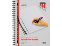 Collegeblok Quantore A4 lijn 23-gaats 4 tabs 200 pagina's 70gr