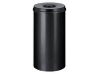 Papierbak met vlamdover Vepabins 50 liter 335mm zwart