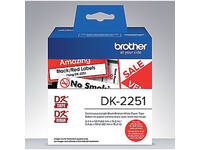 Etiket Brother DK-22251 doorlopend 62mm 1 rol á 15m wit