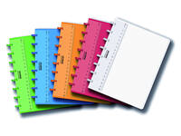 Schrift Adoc A5 lijn 144 pagina's 90gr assorti