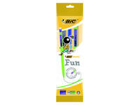 Vulpotlood Bic Matic fun HB  0.7mm blister à 3 stuks