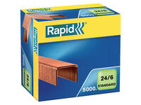 Nieten Rapid 24/6 verkoperd standaard 5000 stuks