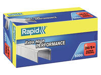 Nieten Rapid 24/8+ gegalvaniseerd super strong 5000 stuks