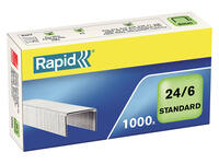 Nieten Rapid 24/6 gegalvaniseerd standaard 1000 stuks