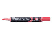 Whiteboardmarker Pentel MWL5SBF Maxiflo rond 1.5-4.5mm rood