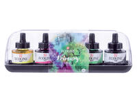 Inkt Talens Ecoline met pipet primary set à 5 ass