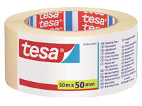 Afplaktape tesa®  Economy 50mmx50m creme