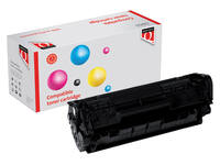Tonercartridge Quantore alternatief tbv HP Q2612A 12A zwart